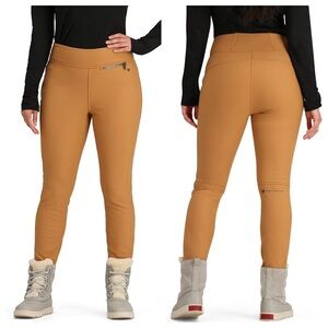 Obermeyer Jinks ITB Softshell Ski Snow Pants in Brown Sugar